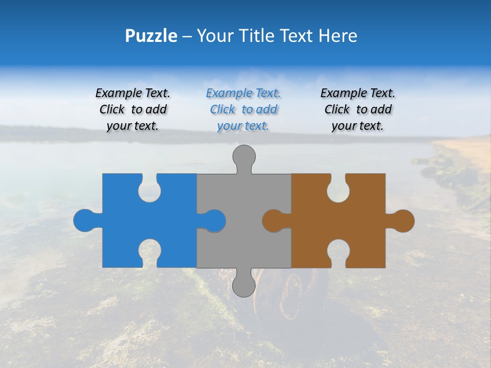 Aluminium Oil Dirty PowerPoint Template