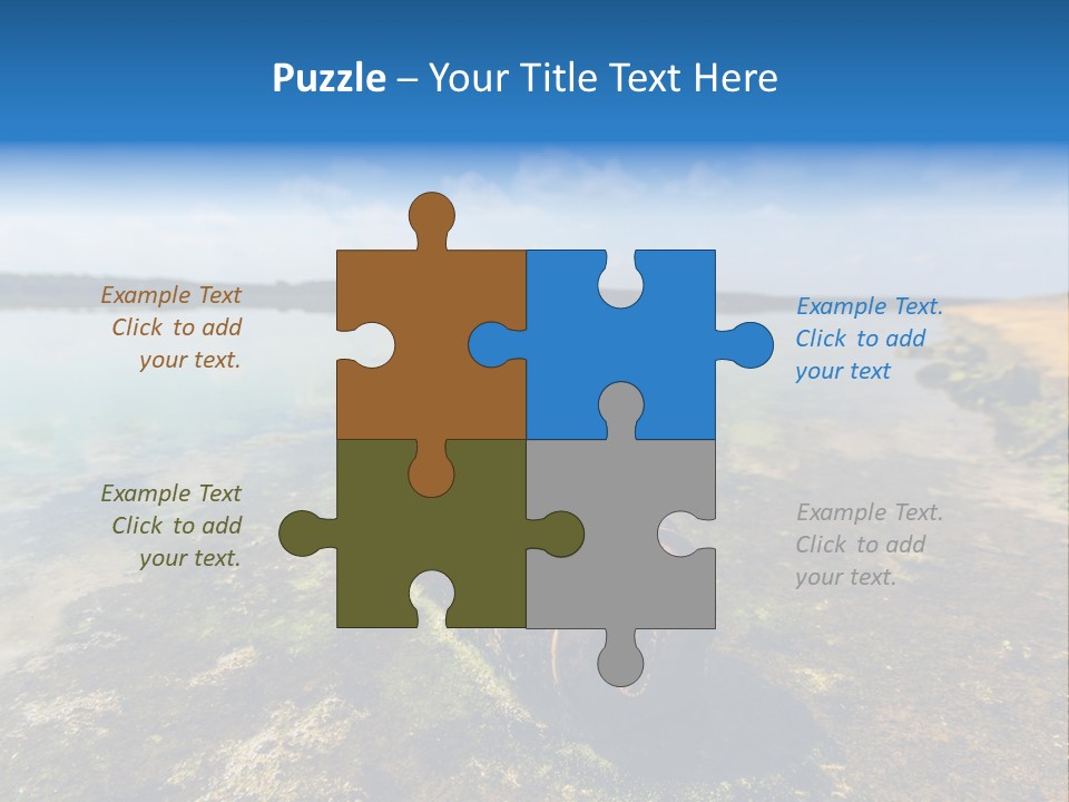 Aluminium Oil Dirty PowerPoint Template