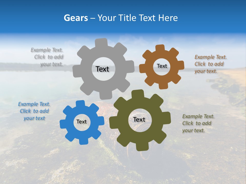 Aluminium Oil Dirty PowerPoint Template