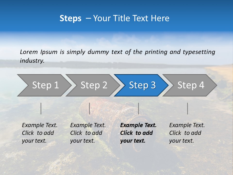 Aluminium Oil Dirty PowerPoint Template