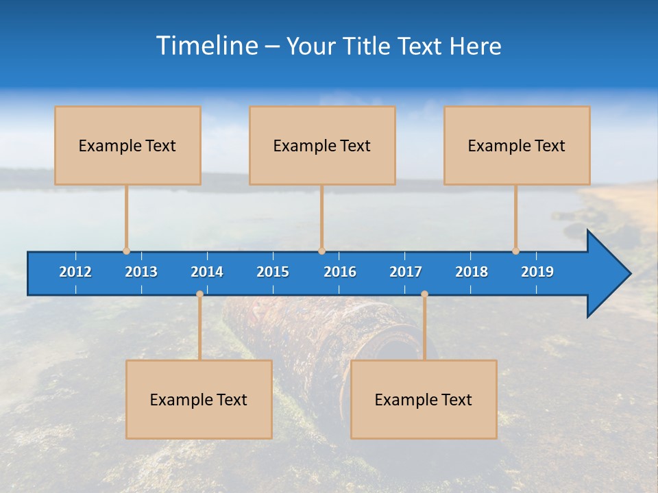 Aluminium Oil Dirty PowerPoint Template