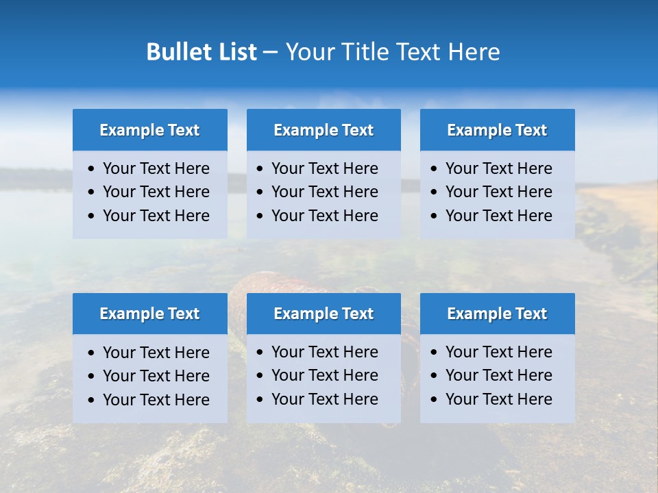 Aluminium Oil Dirty PowerPoint Template