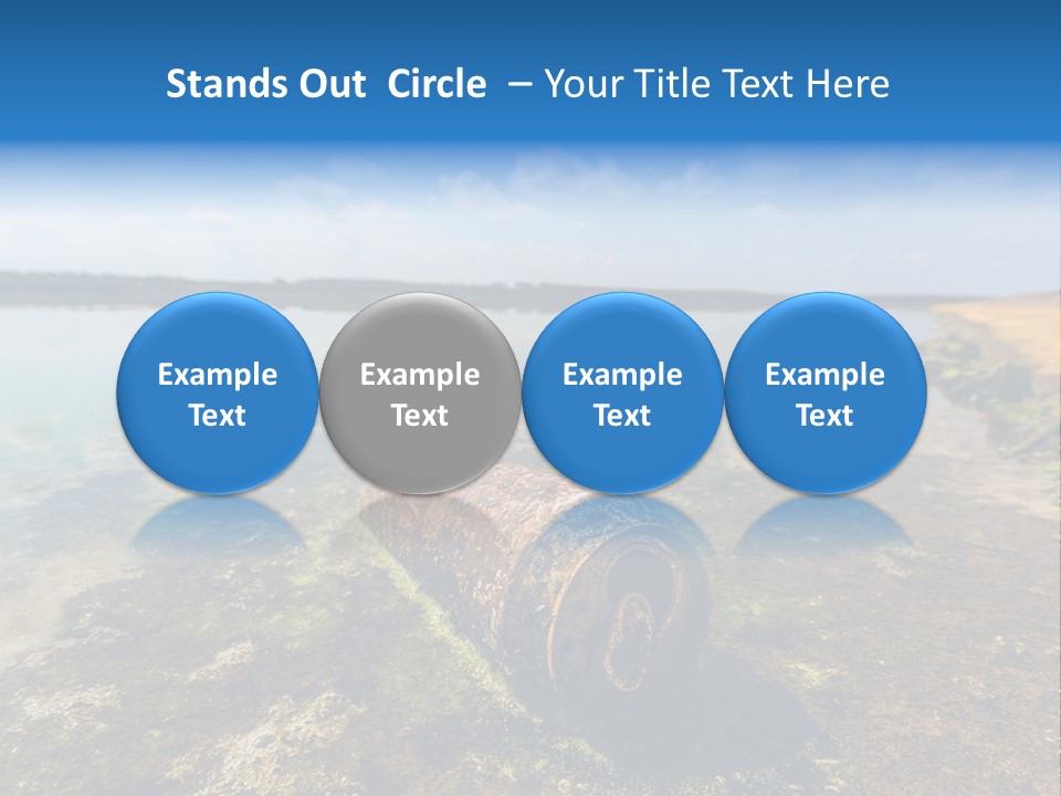 Aluminium Oil Dirty PowerPoint Template