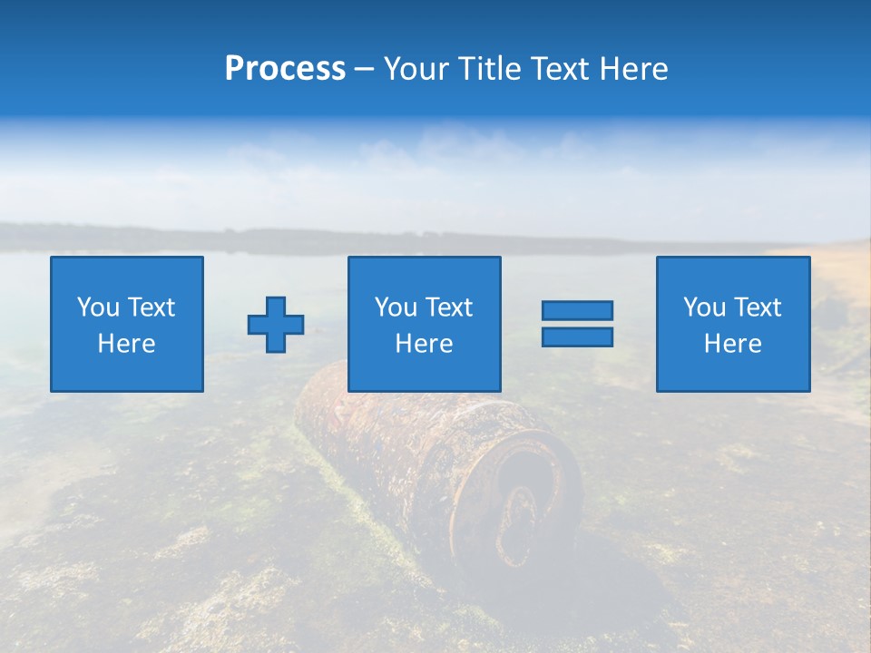 Aluminium Oil Dirty PowerPoint Template