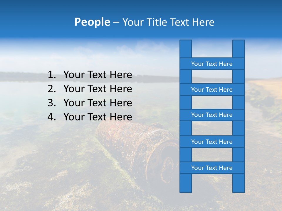 Aluminium Oil Dirty PowerPoint Template