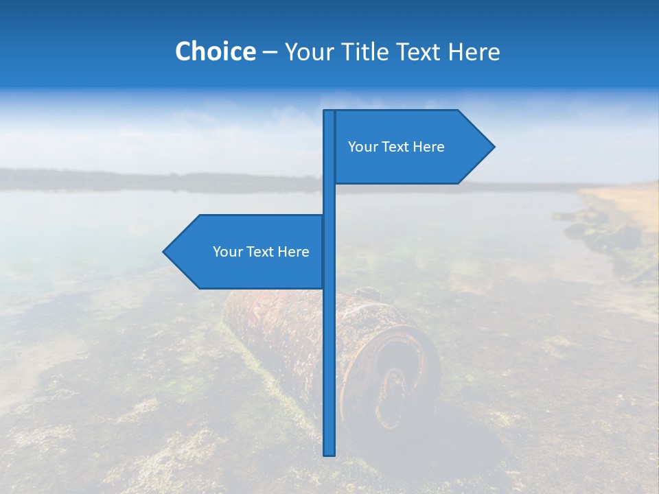 Aluminium Oil Dirty PowerPoint Template