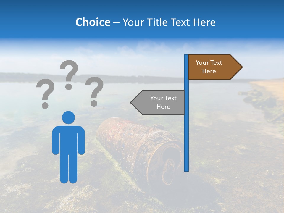 Aluminium Oil Dirty PowerPoint Template