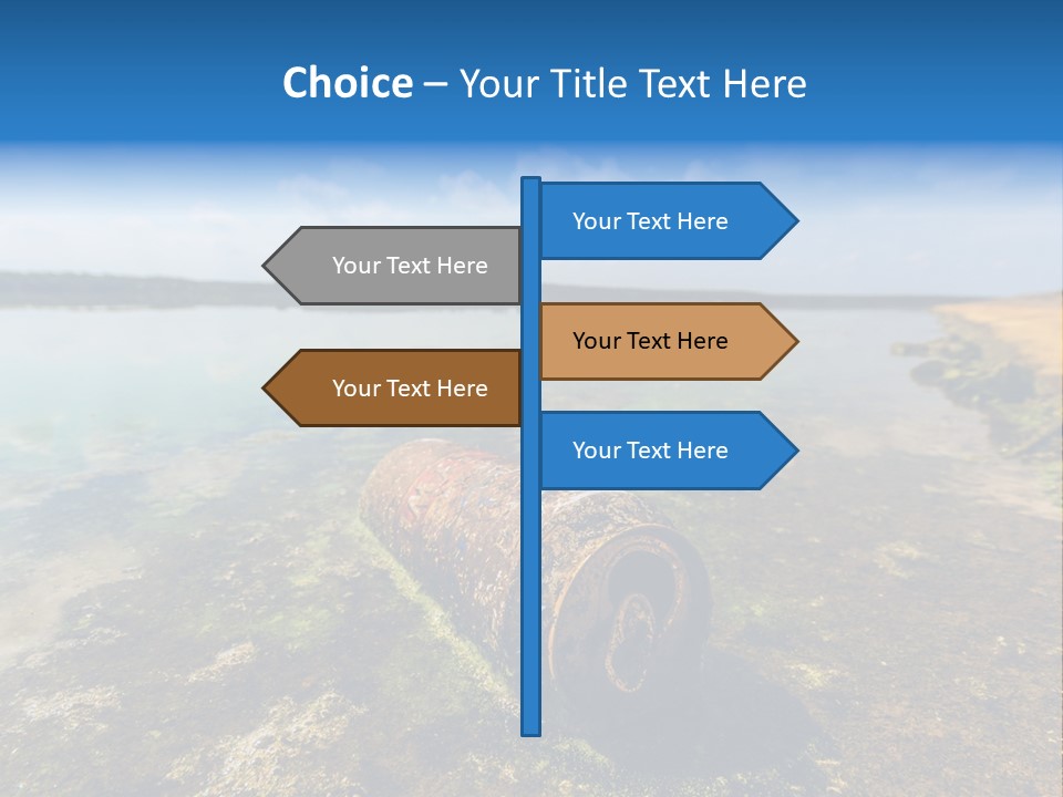 Aluminium Oil Dirty PowerPoint Template