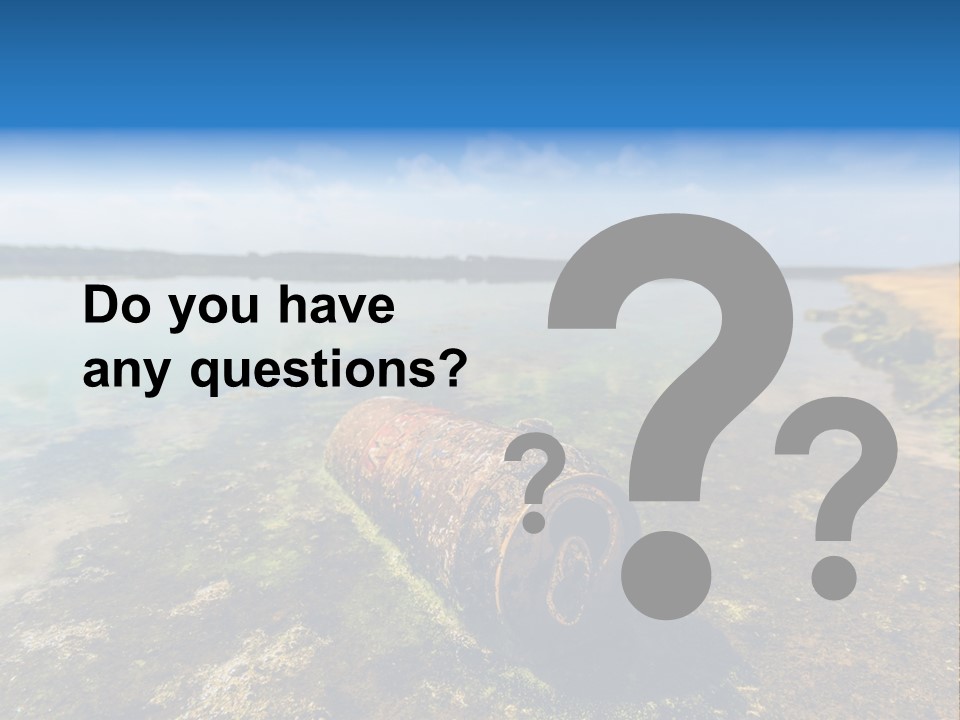 Aluminium Oil Dirty PowerPoint Template