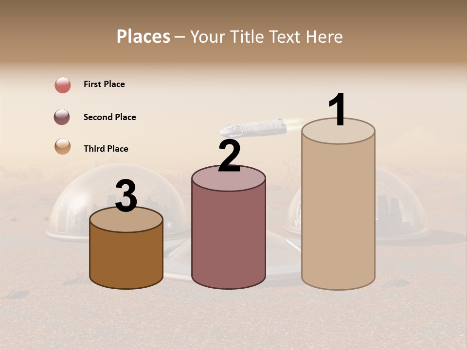 Settlement Science Fiction World PowerPoint Template