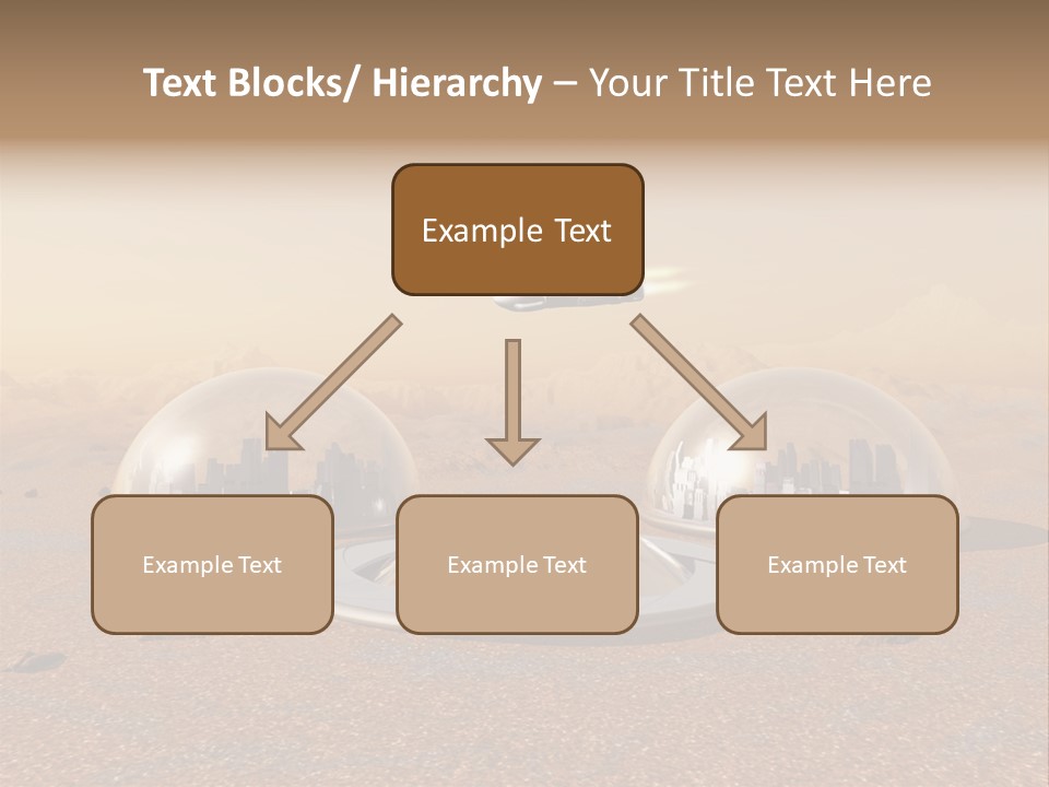 Settlement Science Fiction World PowerPoint Template