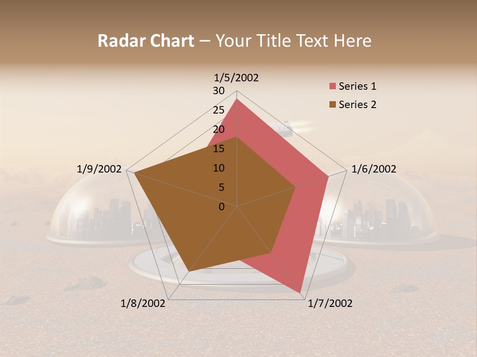 Settlement Science Fiction World PowerPoint Template