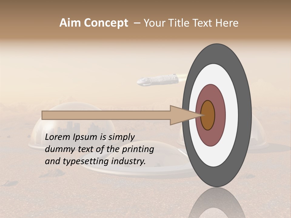 Settlement Science Fiction World PowerPoint Template
