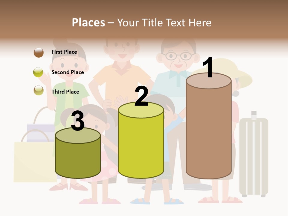 Asian Men Travel PowerPoint Template