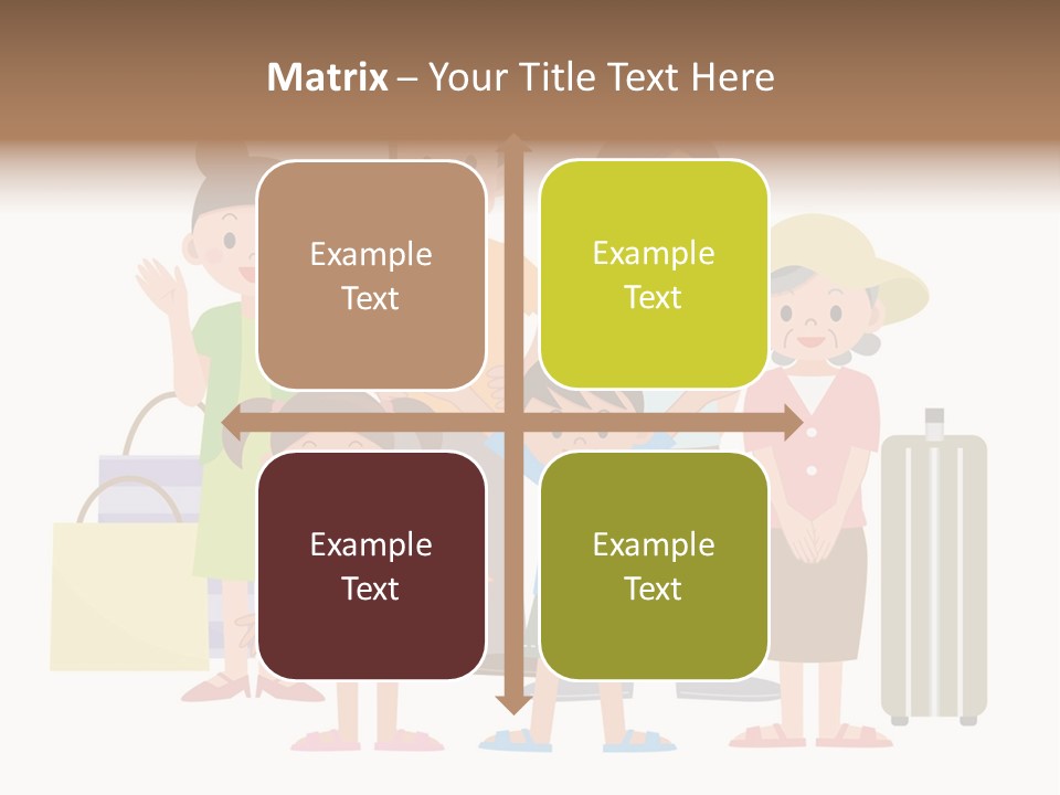 Asian Men Travel PowerPoint Template
