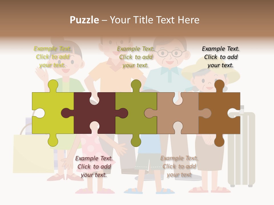 Asian Men Travel PowerPoint Template