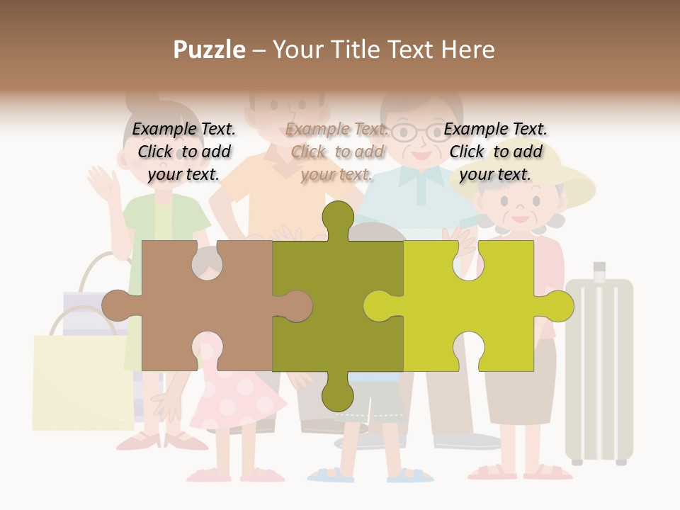 Asian Men Travel PowerPoint Template