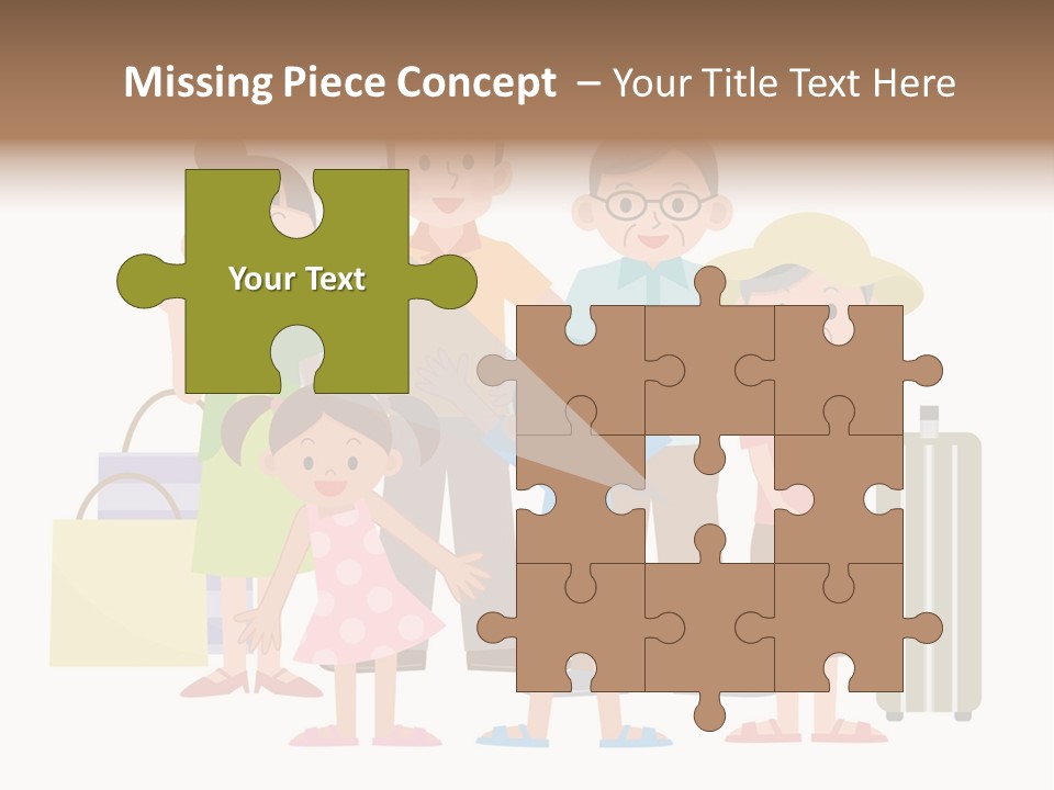 Asian Men Travel PowerPoint Template