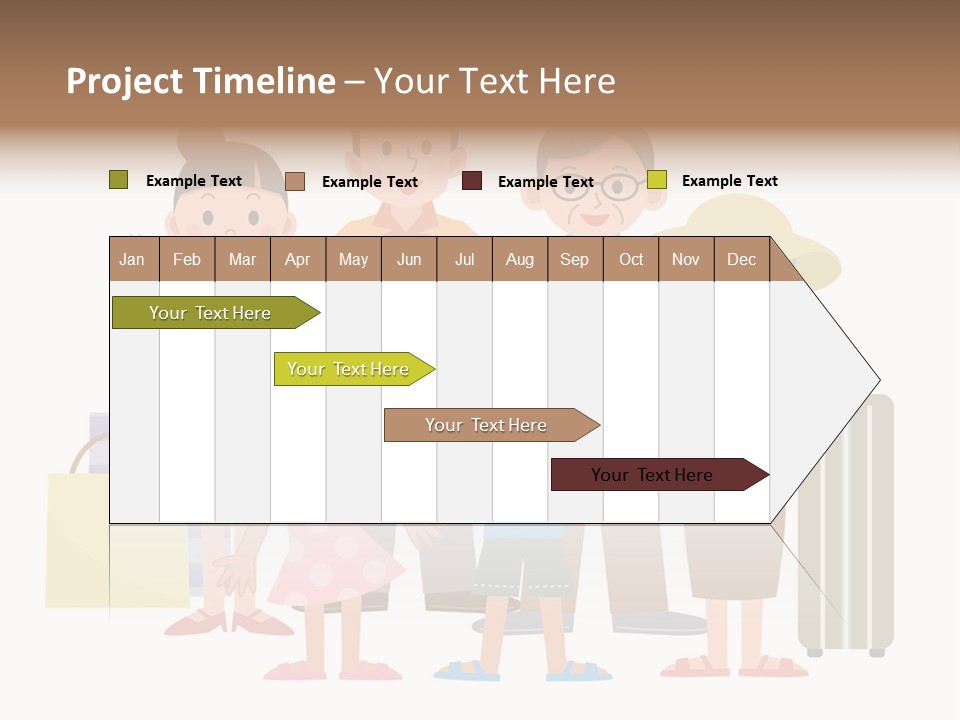 Asian Men Travel PowerPoint Template