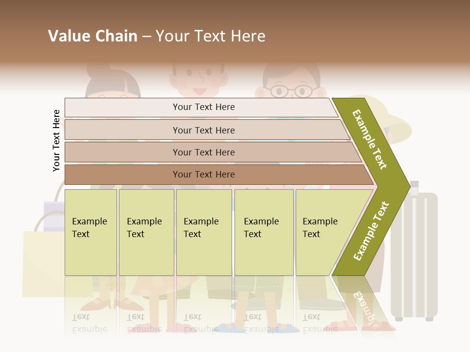 Asian Men Travel PowerPoint Template
