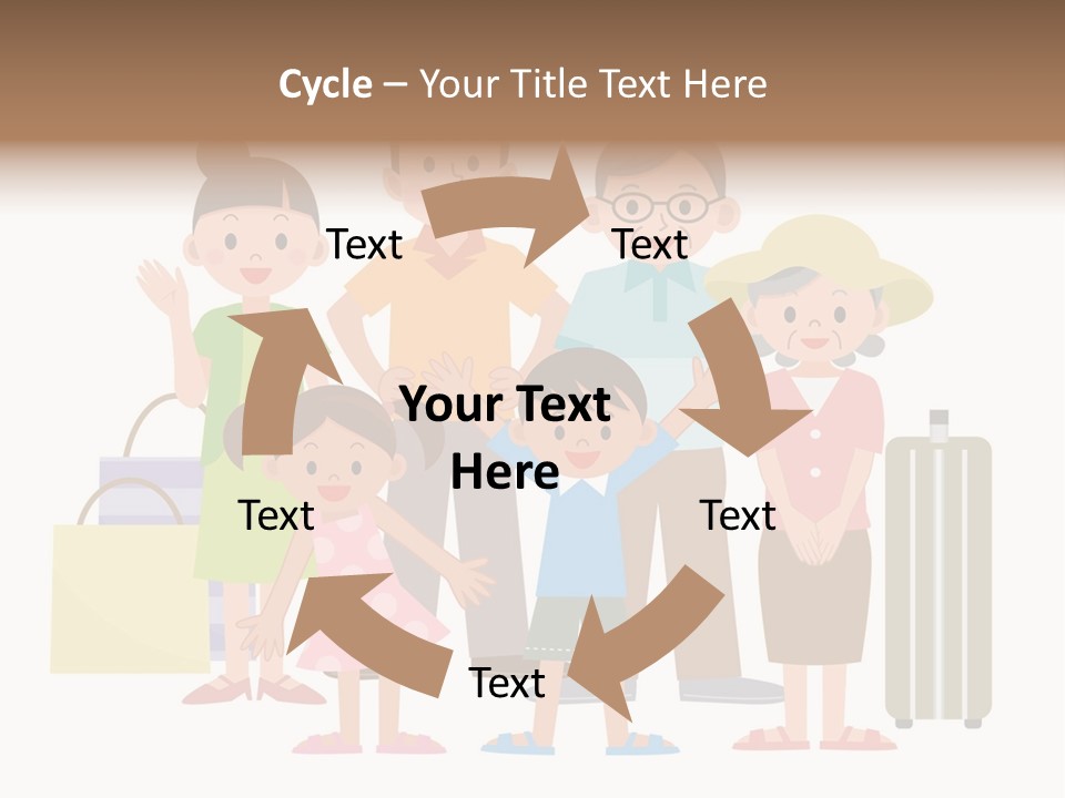 Asian Men Travel PowerPoint Template