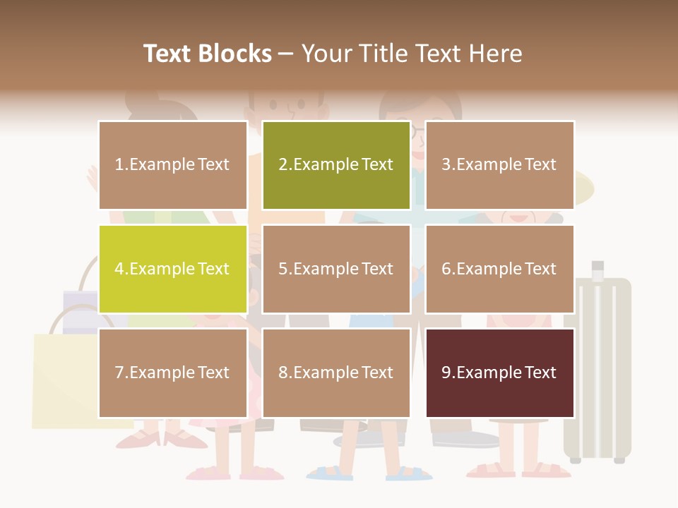 Asian Men Travel PowerPoint Template