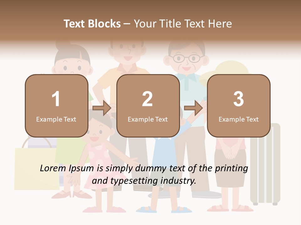 Asian Men Travel PowerPoint Template