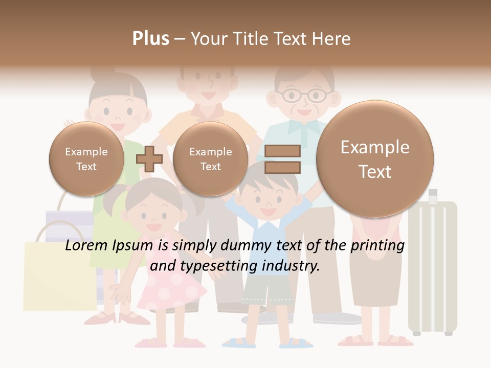 Asian Men Travel PowerPoint Template