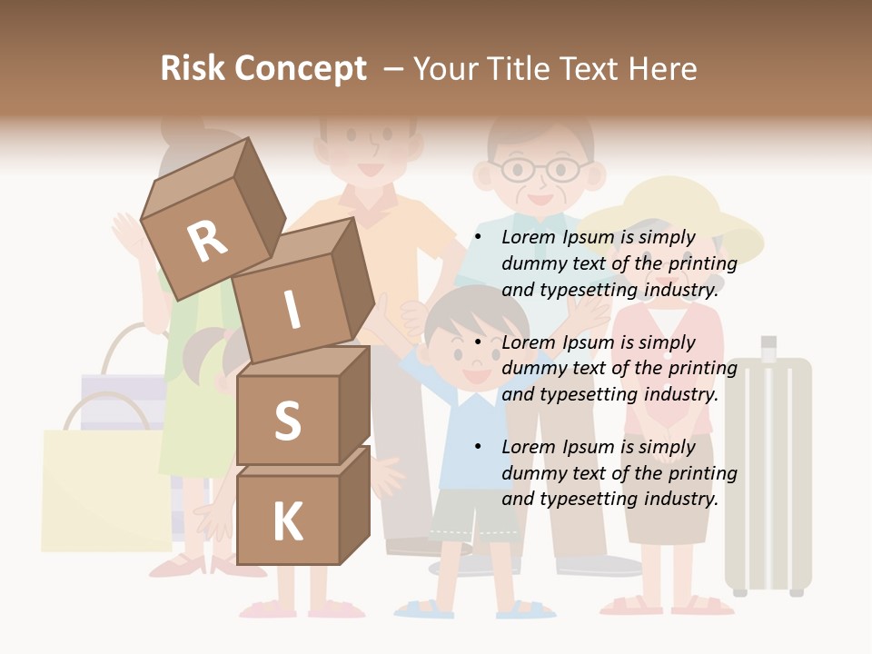 Asian Men Travel PowerPoint Template