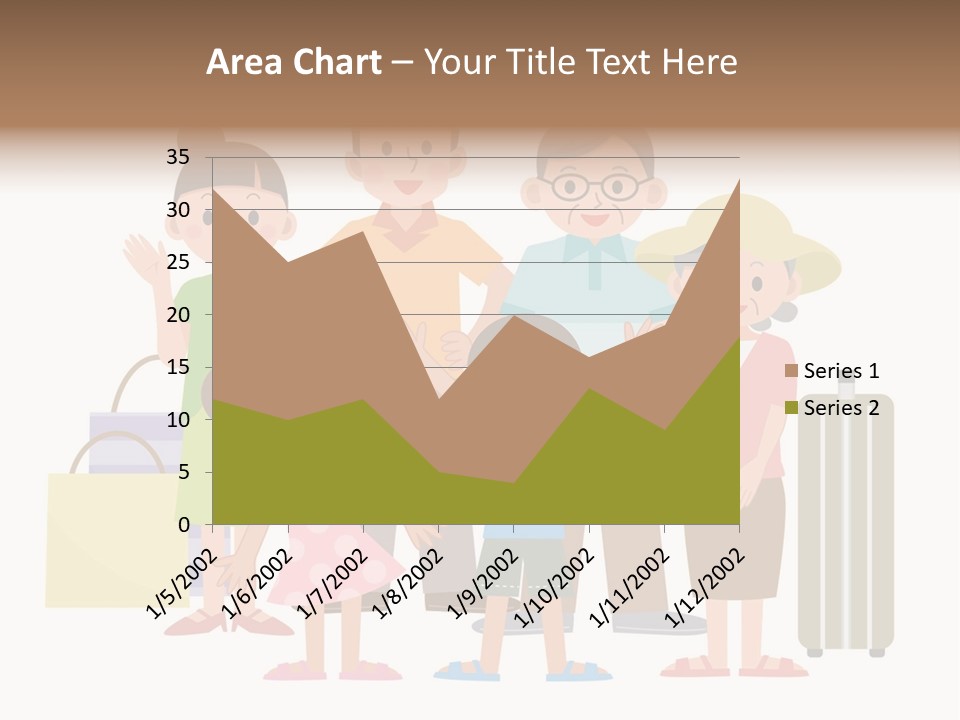 Asian Men Travel PowerPoint Template