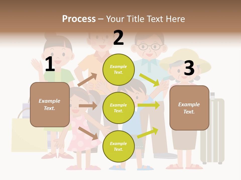 Asian Men Travel PowerPoint Template