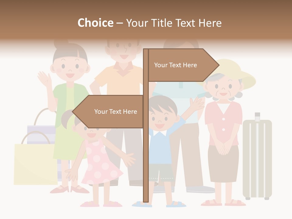 Asian Men Travel PowerPoint Template