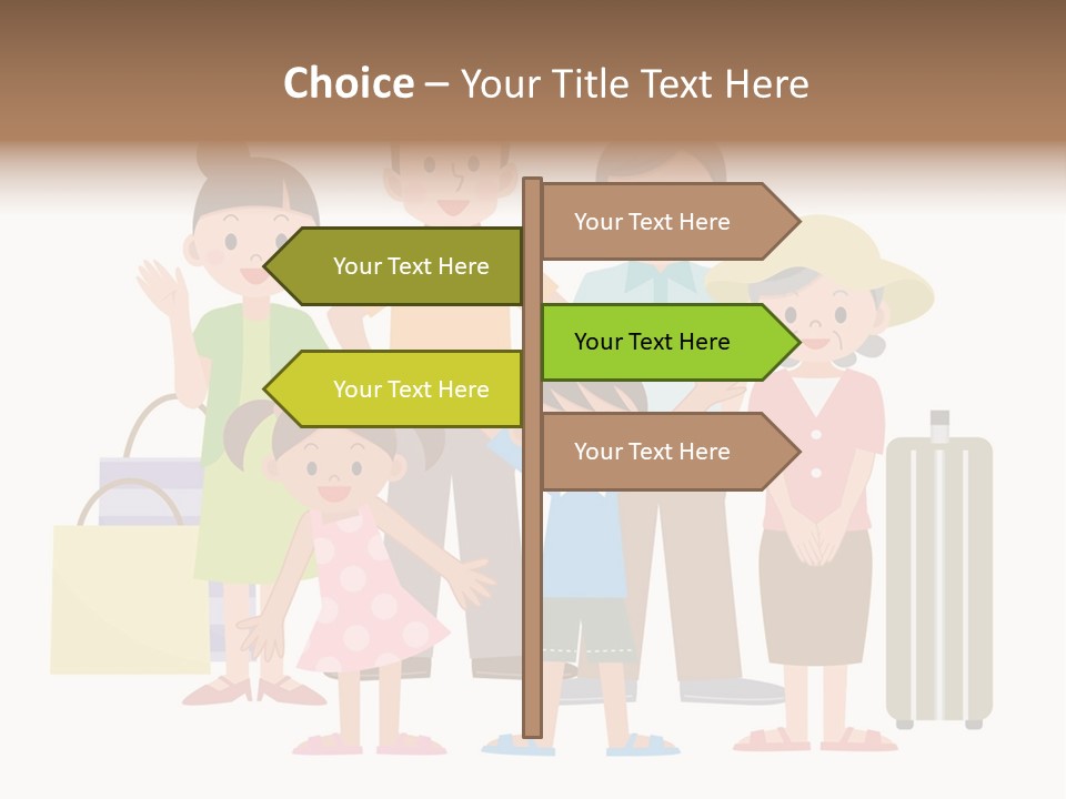 Asian Men Travel PowerPoint Template