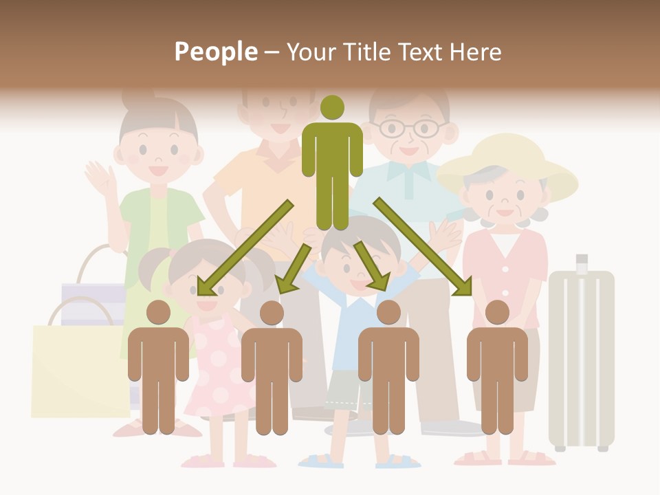 Asian Men Travel PowerPoint Template