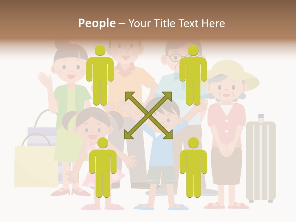 Asian Men Travel PowerPoint Template