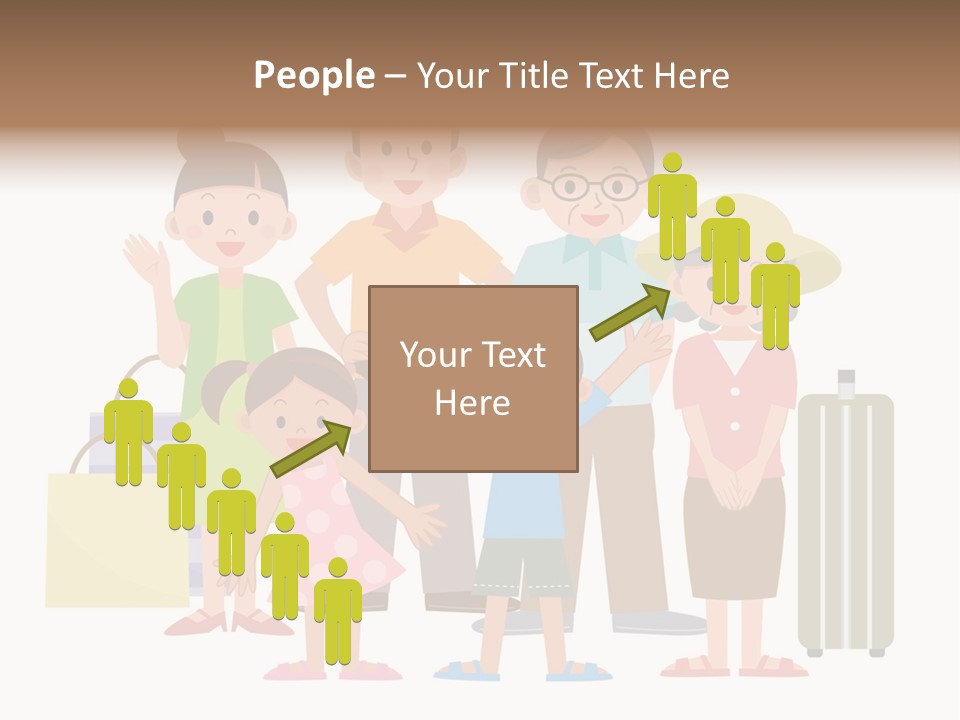 Asian Men Travel PowerPoint Template