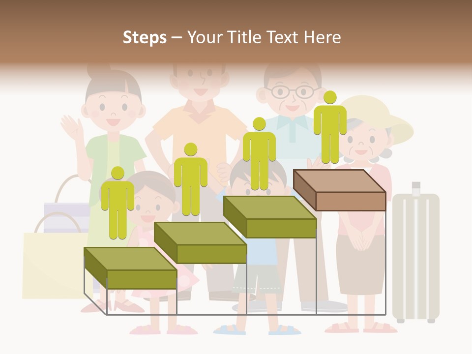 Asian Men Travel PowerPoint Template