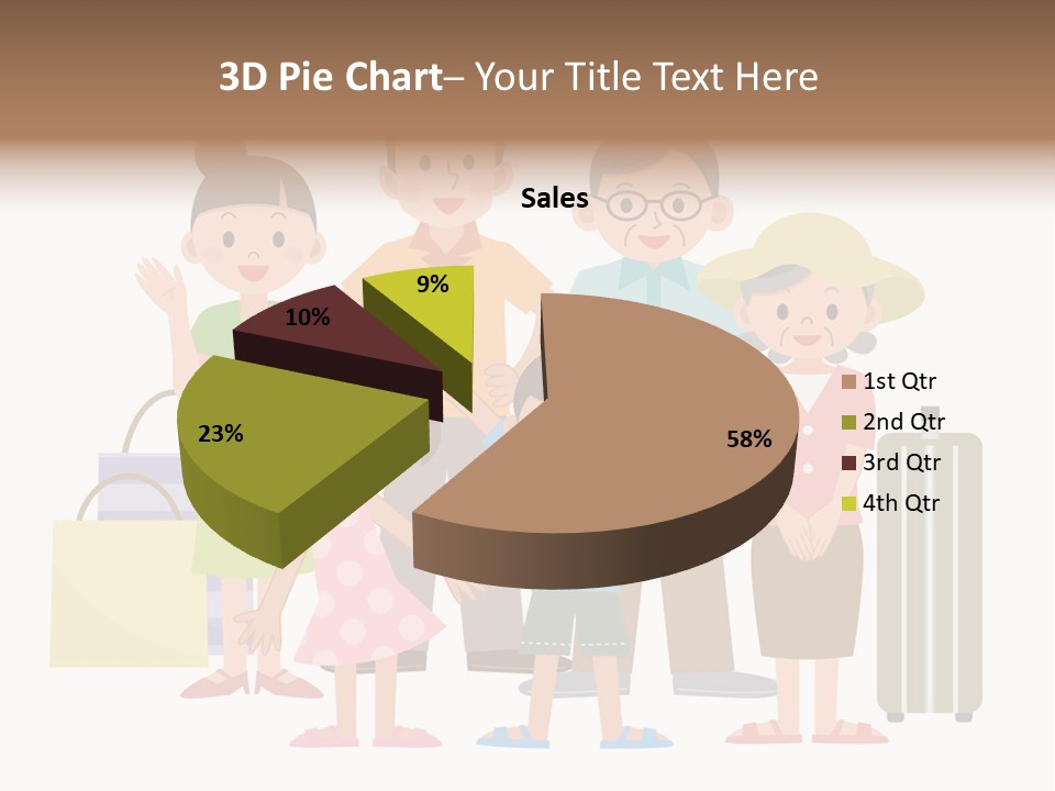 Asian Men Travel PowerPoint Template