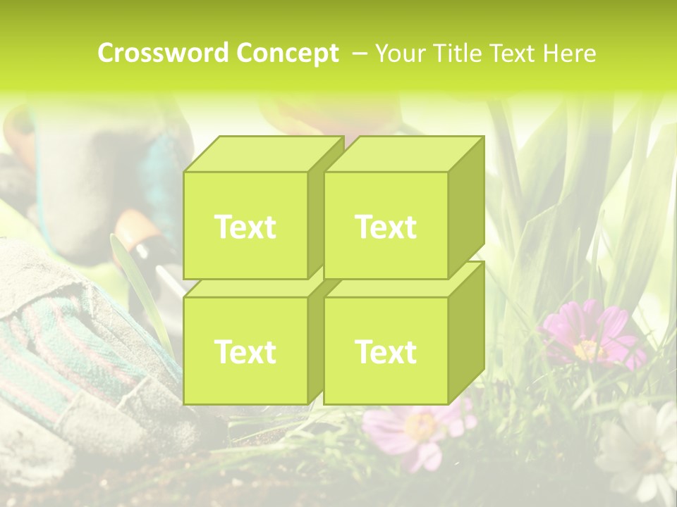 Glove Hardware Activity PowerPoint Template