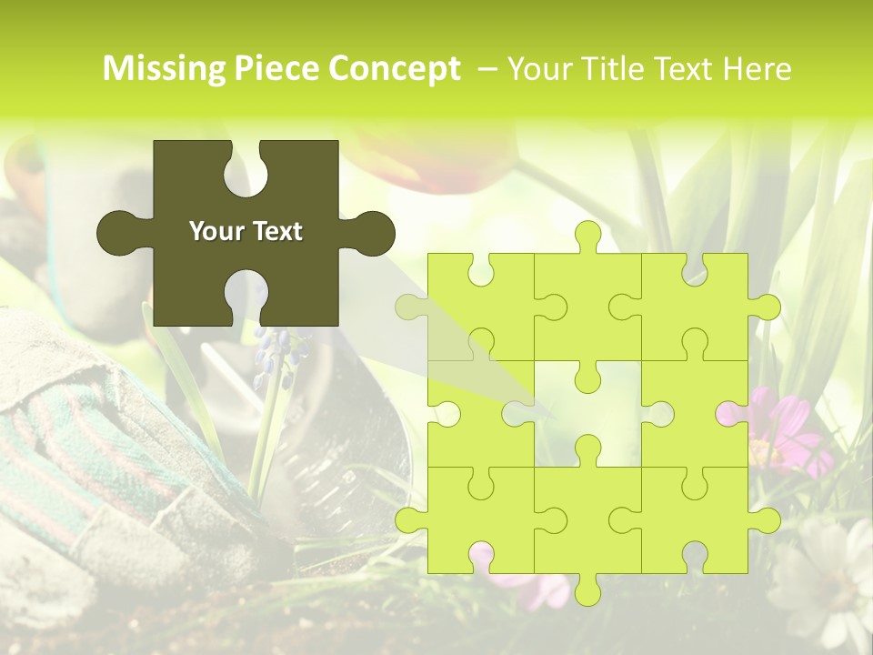 Glove Hardware Activity PowerPoint Template