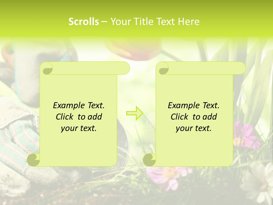 Glove Hardware Activity PowerPoint Template