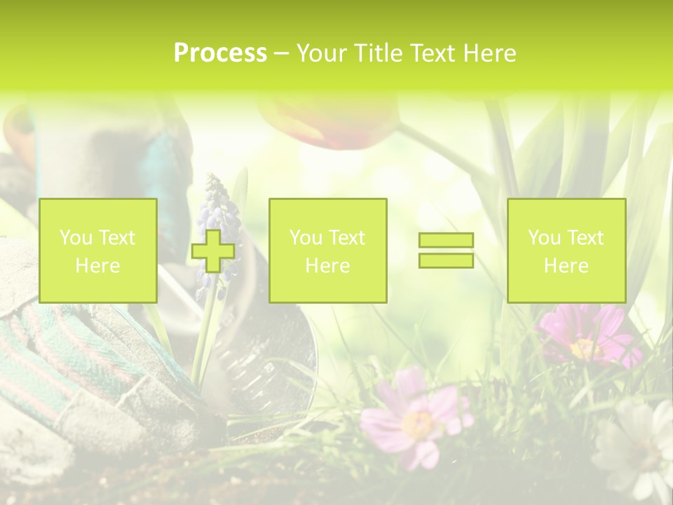 Glove Hardware Activity PowerPoint Template
