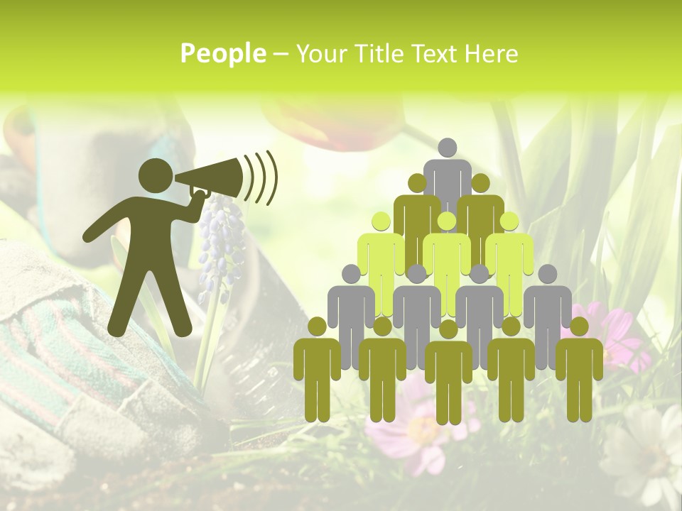 Glove Hardware Activity PowerPoint Template