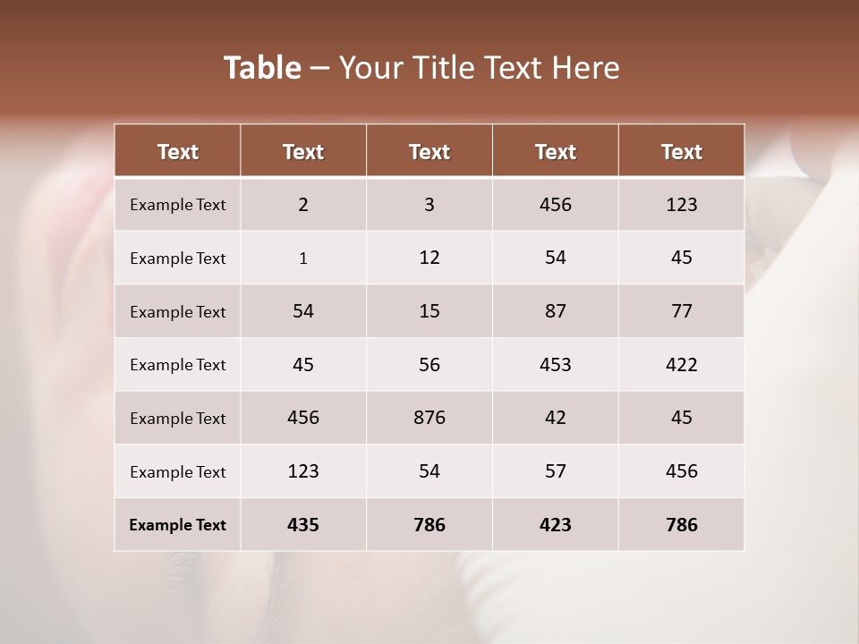 Needle Woman Makeup PowerPoint Template