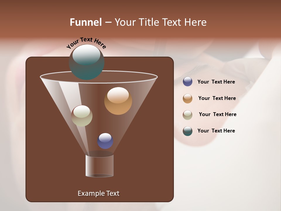 Needle Woman Makeup PowerPoint Template