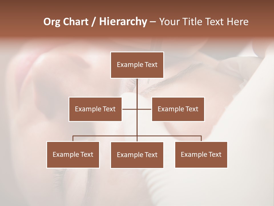 Needle Woman Makeup PowerPoint Template