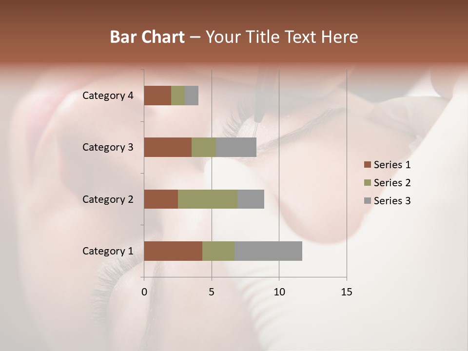 Needle Woman Makeup PowerPoint Template