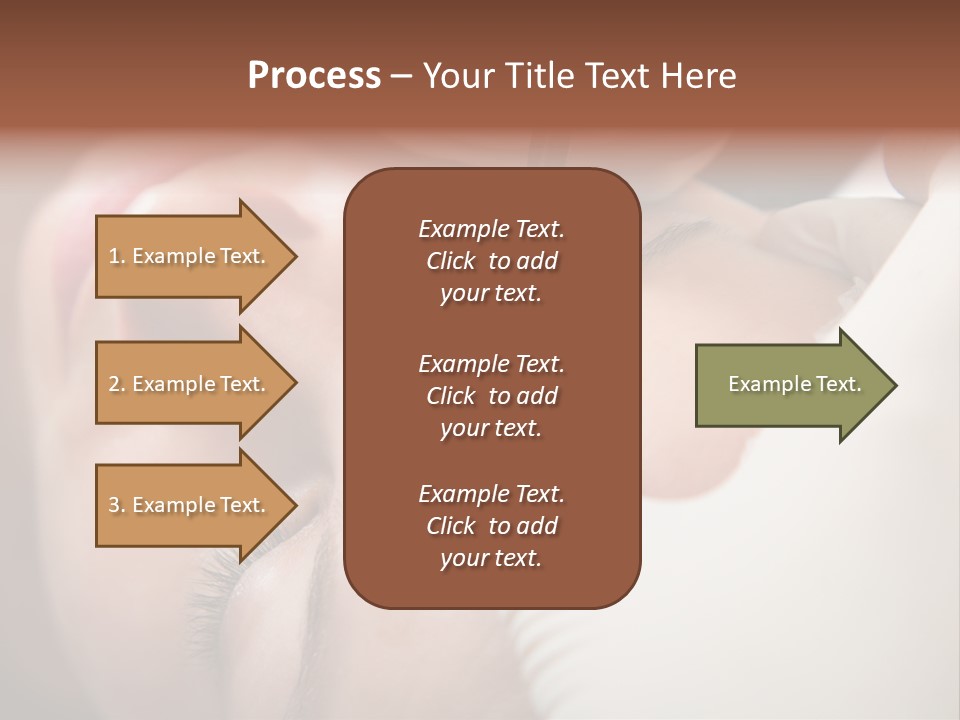 Needle Woman Makeup PowerPoint Template