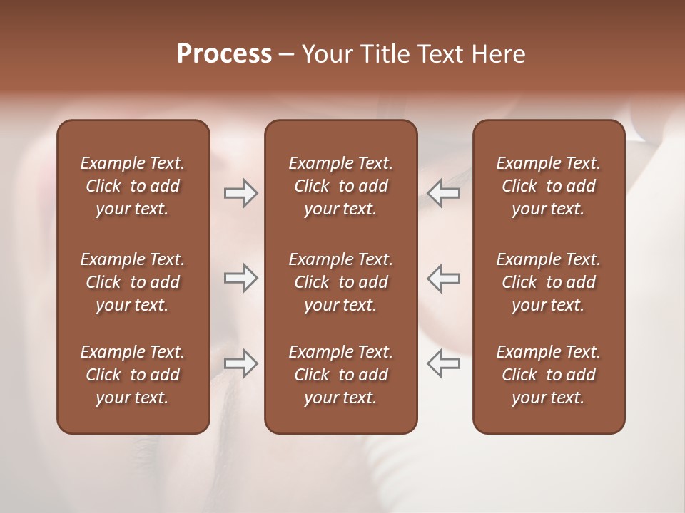 Needle Woman Makeup PowerPoint Template
