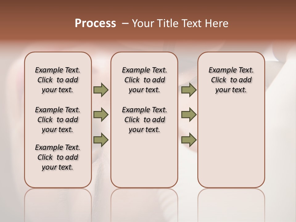 Needle Woman Makeup PowerPoint Template